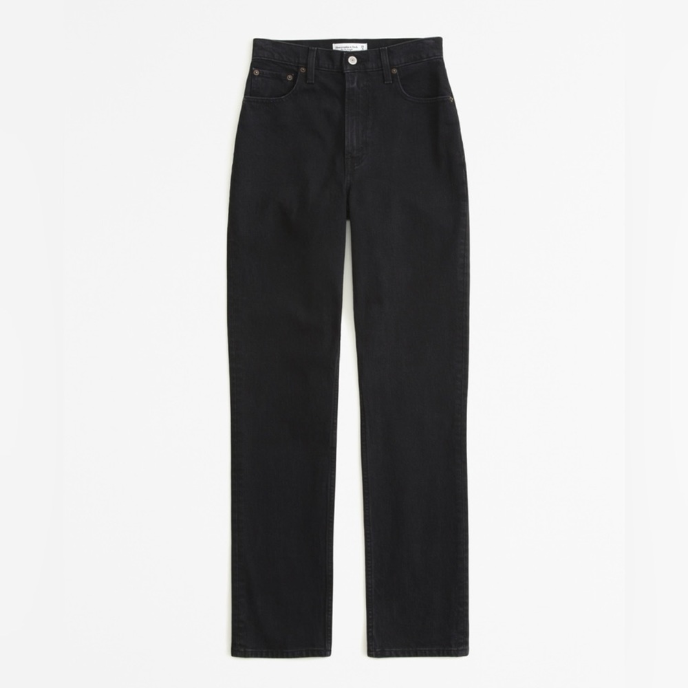 Abercrombie Ultra High Rise 90’s Straight Jeans